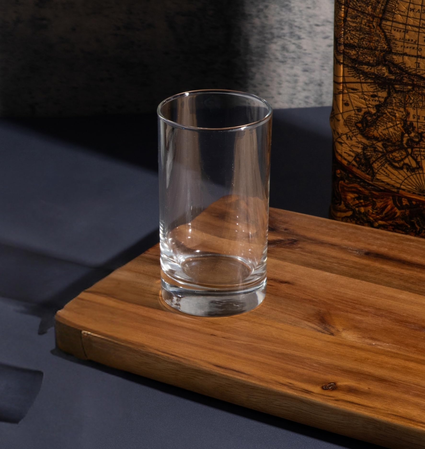 Premium 11.5oz Clear Glassware Set of 4 - Tall Drinking Glasses for Water, Juice, Wine, Iced Coffee & Cocktails - Durable Modern Drinkware for Kitchen, Bar & Restaurant Use - Perfect for Entertaining, Parties & Everyday Refreshments