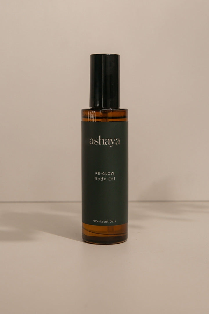 Ashaya Re Glow Body Oil - Hydrating & Nourishing for Radiant Skin | Perfect for Daily Moisturizing & Massage Therapy