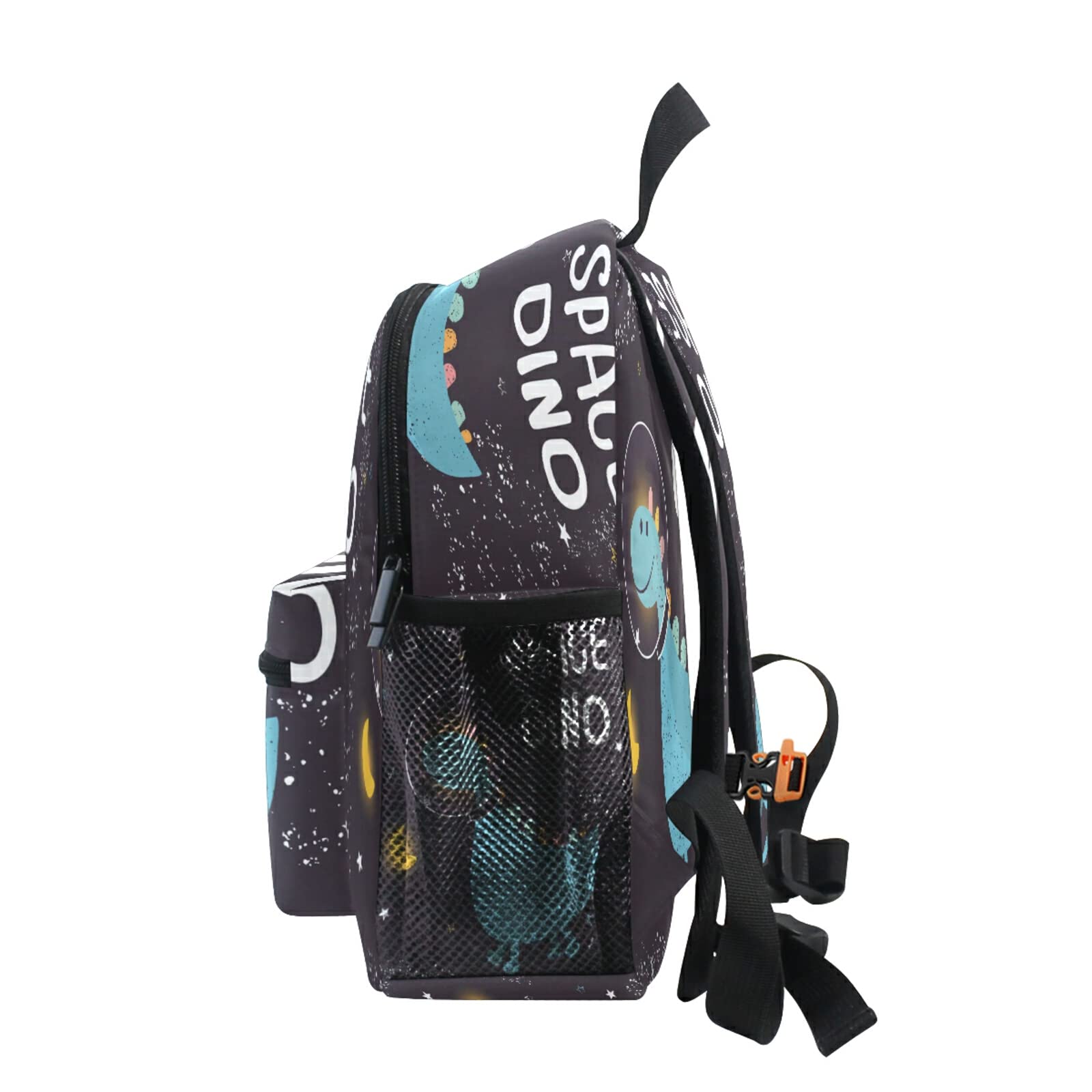 Senya Space Dinosaur Kids Backpack with Adjustable Chest Strap - Lightweight Preschool School Bag for Boys & Girls - Perfect for Daycare, Kindergarten & Outdoor Adventures