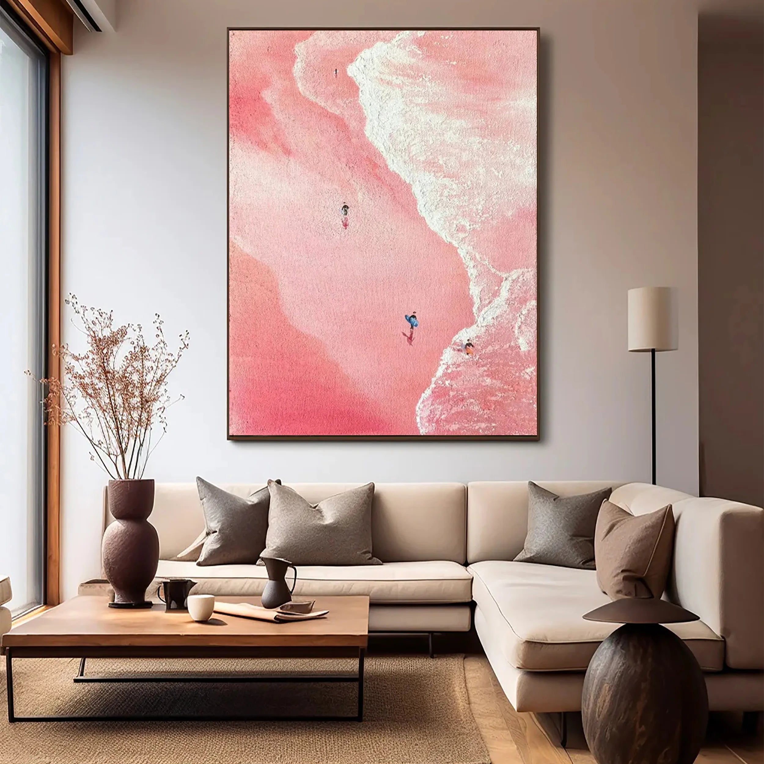 Ocean and Sky Painting #OS 136 - Stunning Seascape Wall Art for Home & Office Decor - Perfect for Living Room, Bedroom or Beach House