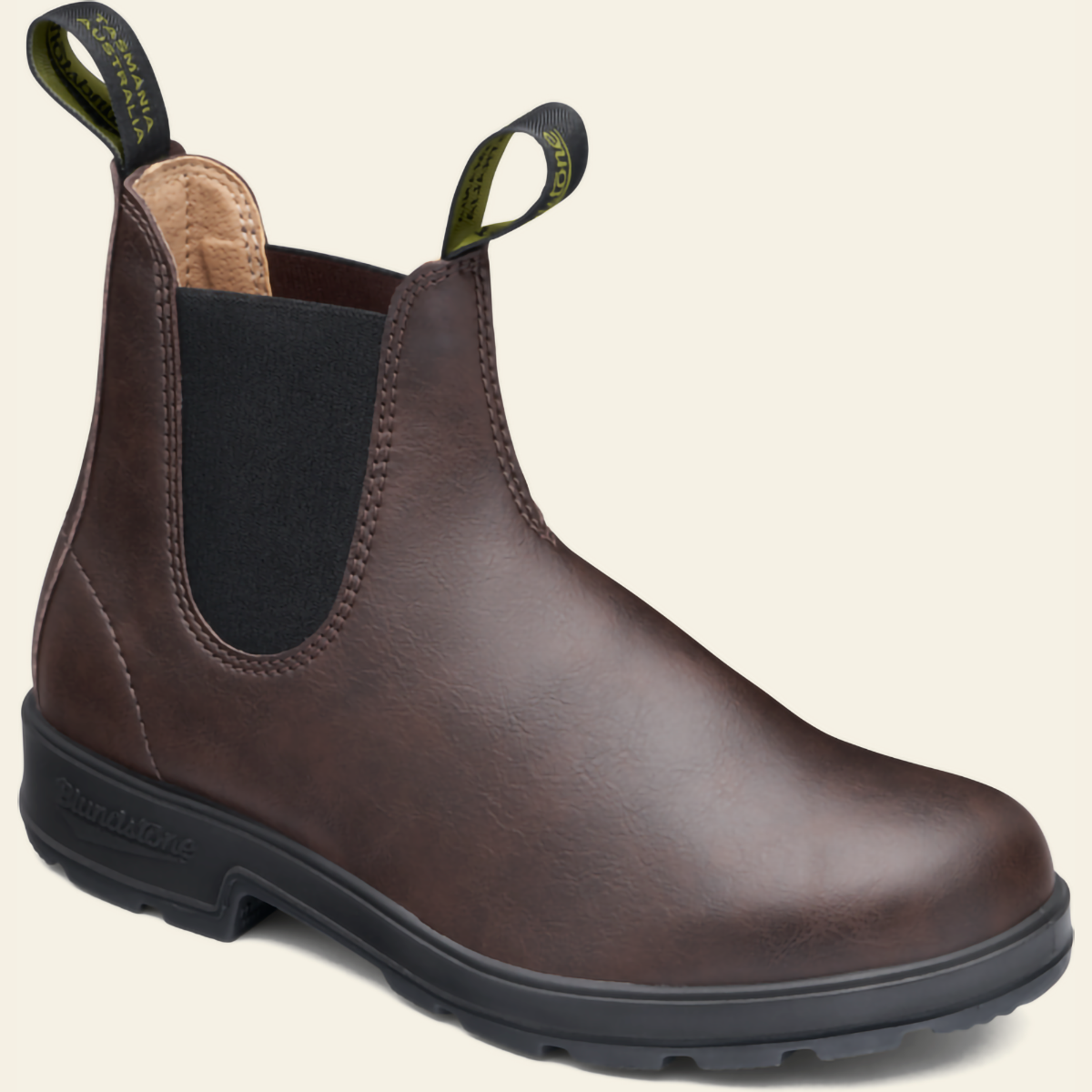 Blundstone 2116 Brown Chelsea Boots for Men & Women - Comfortable & Durable Leather Ankle Boots for Work, Hiking & Casual Wear
