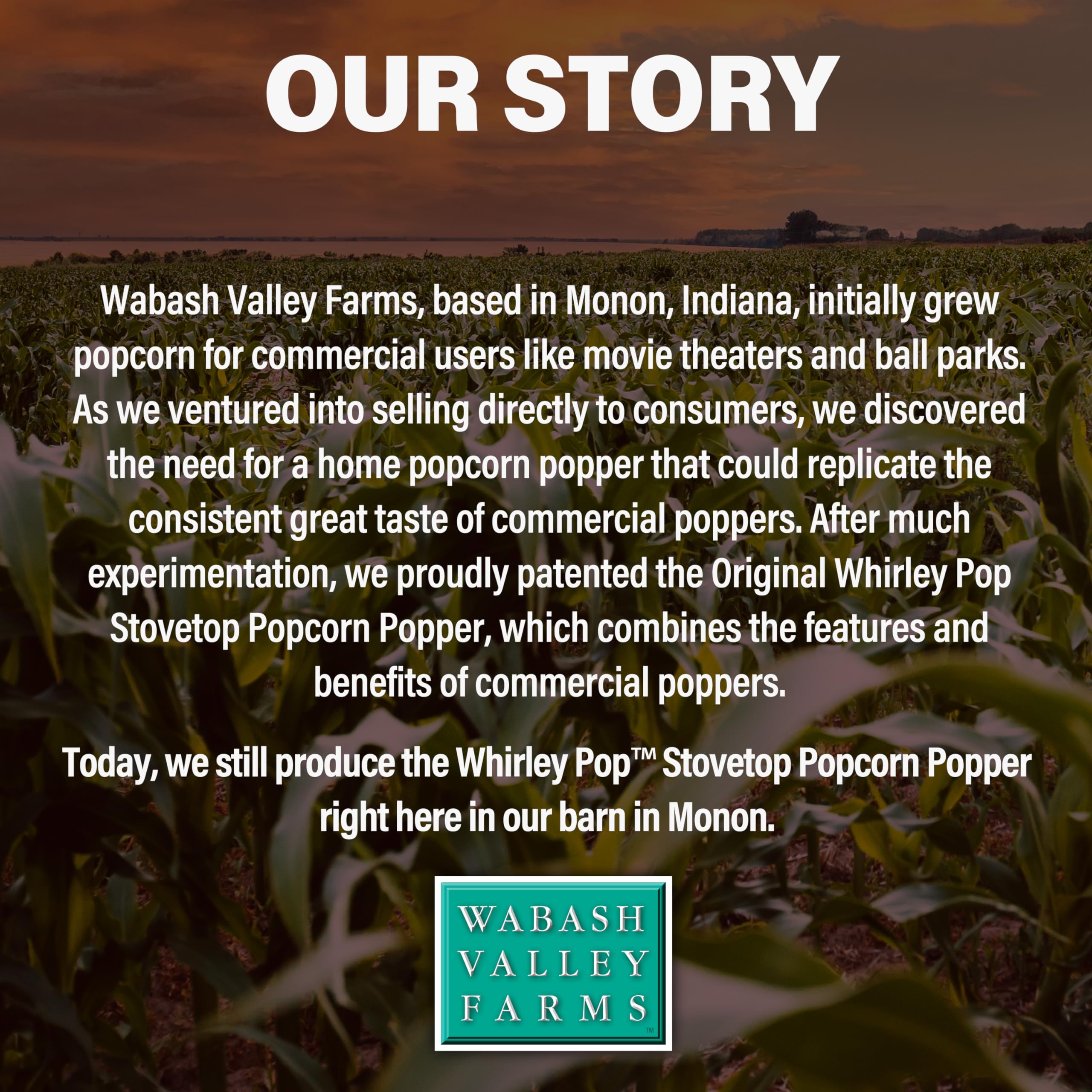 Wabash Valley Farms Movie Night Popcorn Gift Set - Premium Popcorn Kit for Movie Lovers | Perfect for Family Movie Nights, Birthday Gifts & Home Theater Snacks
