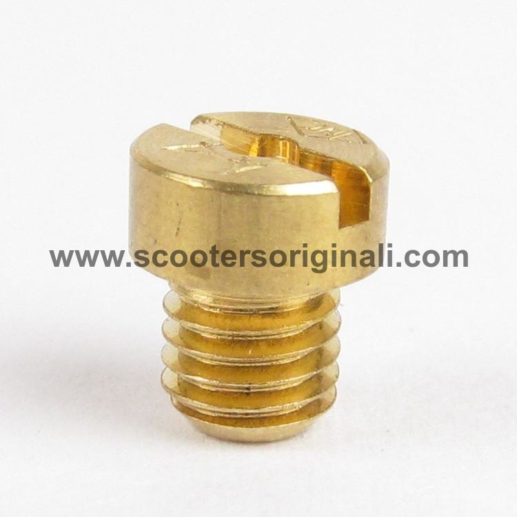Original Lambretta & Vespa 5mm Type 1486 Jet Main/Pilot #118 DellOrto Carburetor Replacement Part - Perfect for Scooter Repair & Performance Tuning