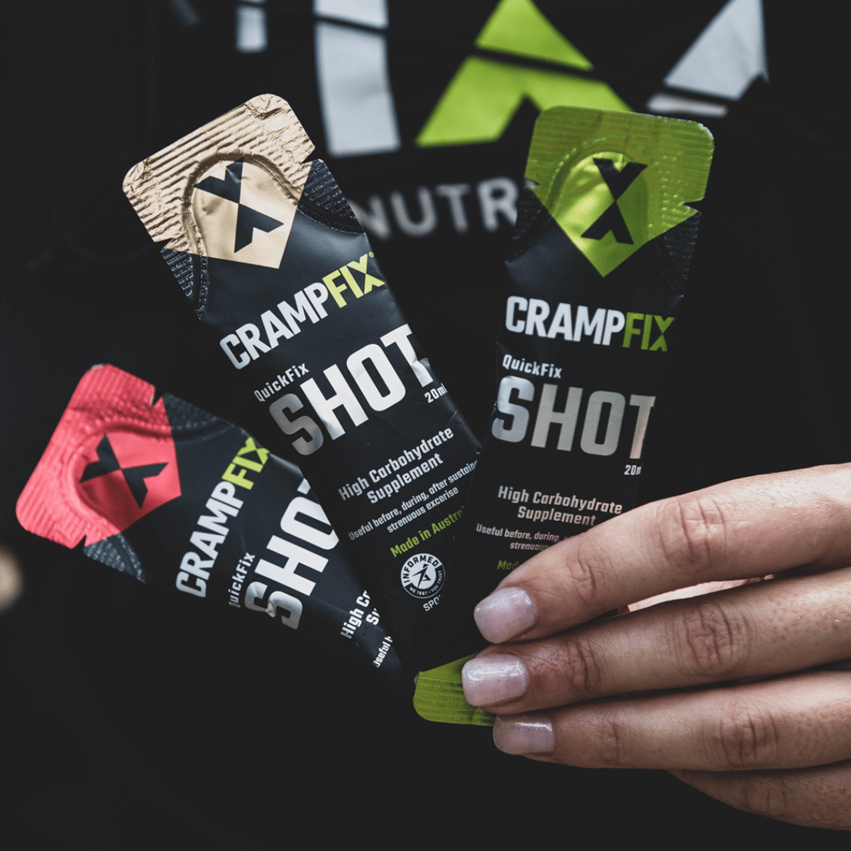 Fixx Nutrition CrampFix Shot - Fast-Acting Muscle Cramp Relief for Athletes & Active Lifestyles - Perfect for Runners, Cyclists & Post-Workout Recovery