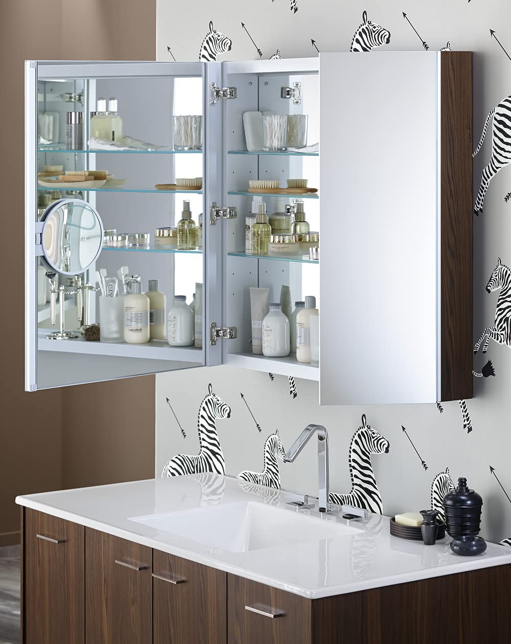 Kohler Verdera® Wood Side Kit for Medicine Cabinet – Premium Bathroom Storage Solution for Modern Homes & Renovations – Perfect for Vanity, Mirror, and Wall-Mounted Cabinets