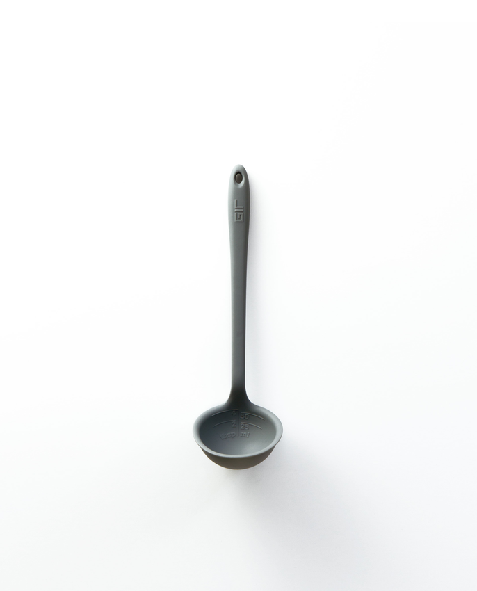 GIR Skinny Ladle - Premium Silicone Cooking Spoon for Non-Stick Cookware | Perfect for Sauces, Soups & Stirring | Ideal for Home Chefs & Professional Kitchens