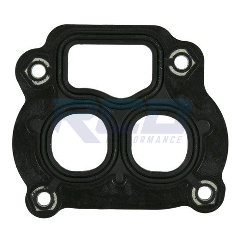 Fel Pro 6.7L Power Stroke 2011-2019 Coolant Crossover Pipe Gasket (Left Side) - Replacement Gasket for Ford Diesel Engines | Fits F250 F350 F450 Super Duty Trucks | Durable Leak-Proof Seal for Engine Cooling System Maintenance
