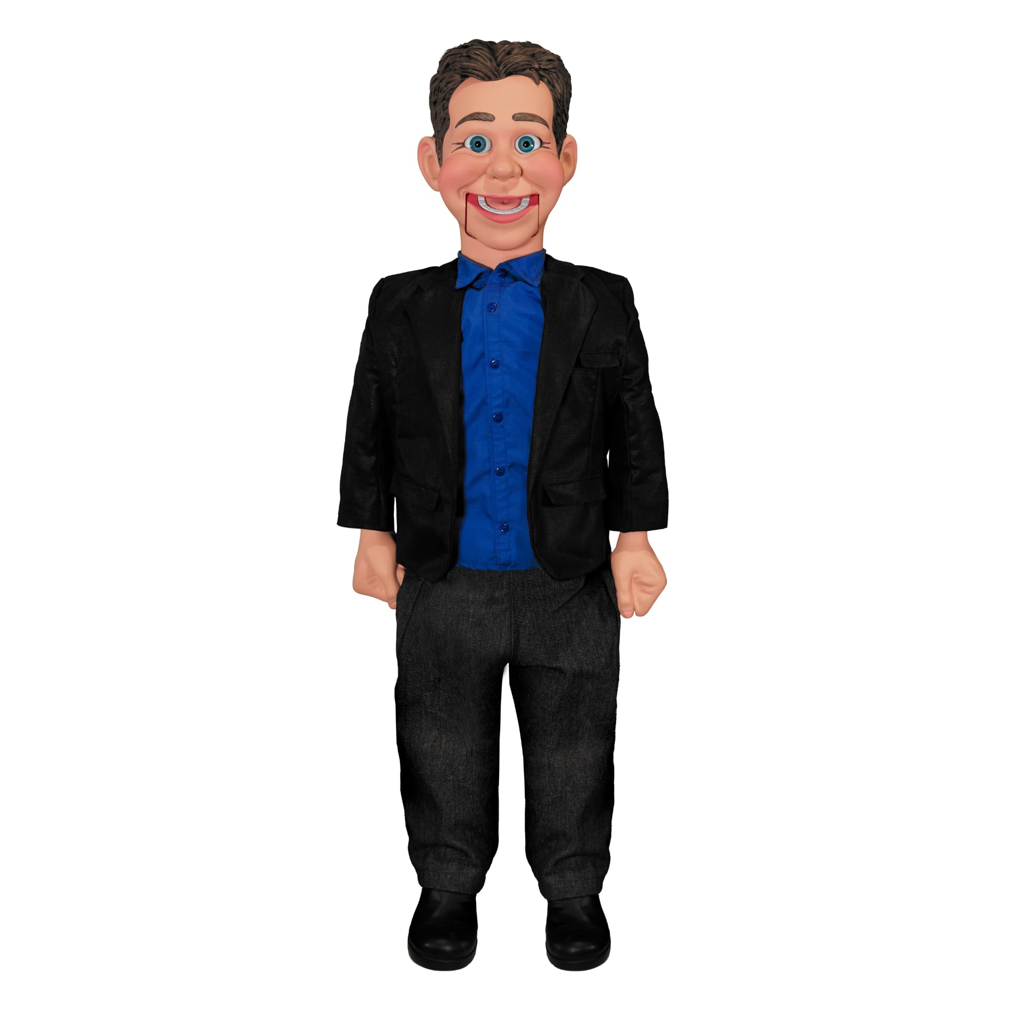 Jeff Dunham 22-Inch Little Jeff 2.0 Ventriloquist Dummy - Professional Puppet for Performers & Collectors | Perfect Gift for Comedy Shows, Magic Acts & Ventriloquism Enthusiasts