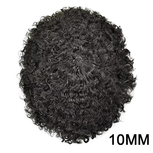 #1Jet Black-10mm Wave Curl