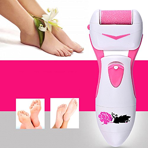 Professional Electric Pedicure Kit for Soft Smooth Feet - Rechargeable Foot File Callus Remover with 6 Attachments - Perfect for Home Pedicure, Dead Skin Removal & Foot Care Routine
