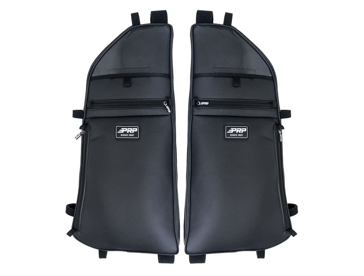 PRP Seats E89 Overhead Storage Bags for Kawasaki KRX 1000 UTV - Durable Black Side by Side Accessories - Perfect for Off-Road Gear & Tools Organization