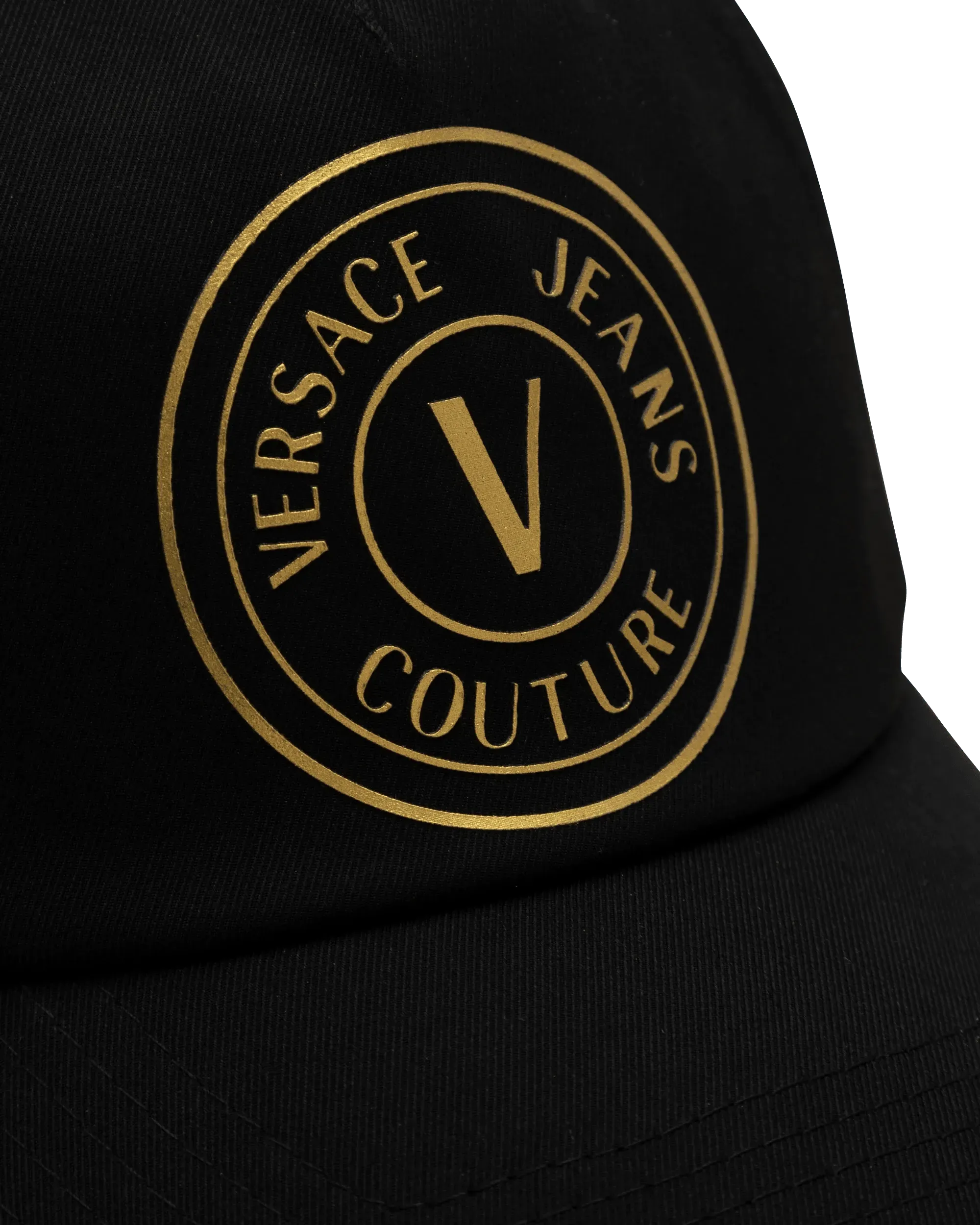 Stylish Gold Logo Baseball Cap for Men & Women - Adjustable Snapback Hat for Sports, Outdoor Activities & Fashion
