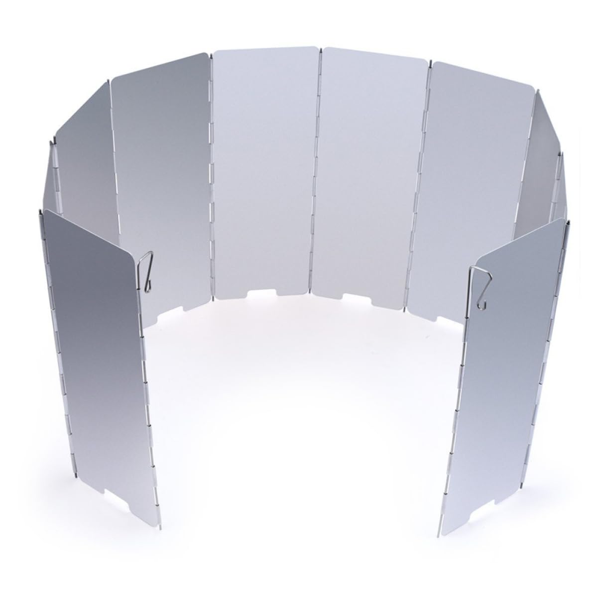 Sosoport 3-Piece Foldable Camping Stove Windshield - Portable Wind Shield for Outdoor Picnic Cooker, Camping Windscreen, Wind Protector for Camping Stove, Perfect for Hiking, Backpacking & BBQ