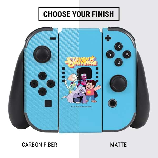 Official Steven Universe Nintendo Switch Skin Decal - Cartoon Network Licensed Gaming Bundle Accessory for Nintendo Switch, OLED & Lite | Perfect for Gaming, Travel & Customizing Your Console