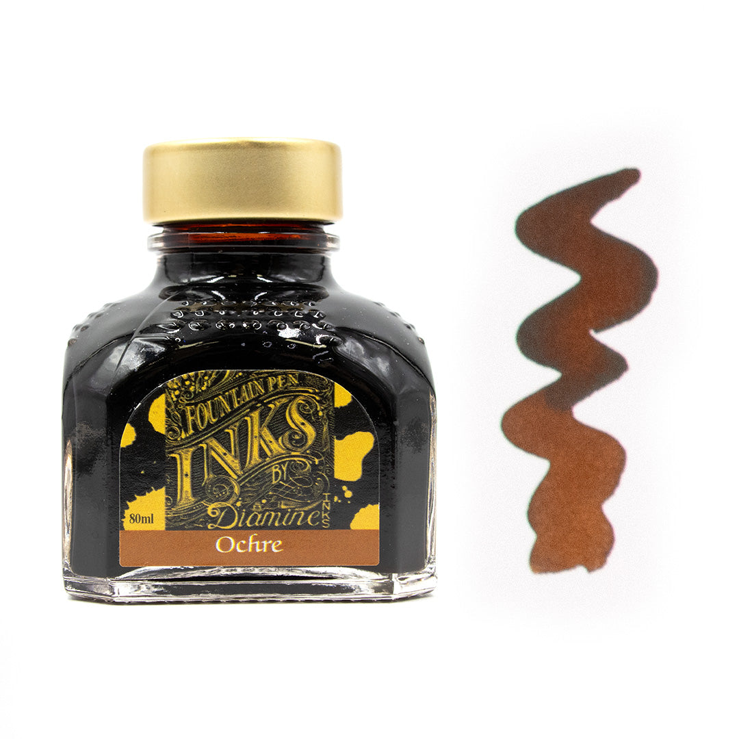 Premium Diamine Ink Bottle 80ml - Vibrant Fountain Pen Ink for Calligraphy, Journaling & Artistic Writing - Smooth Flow & Rich Colors
