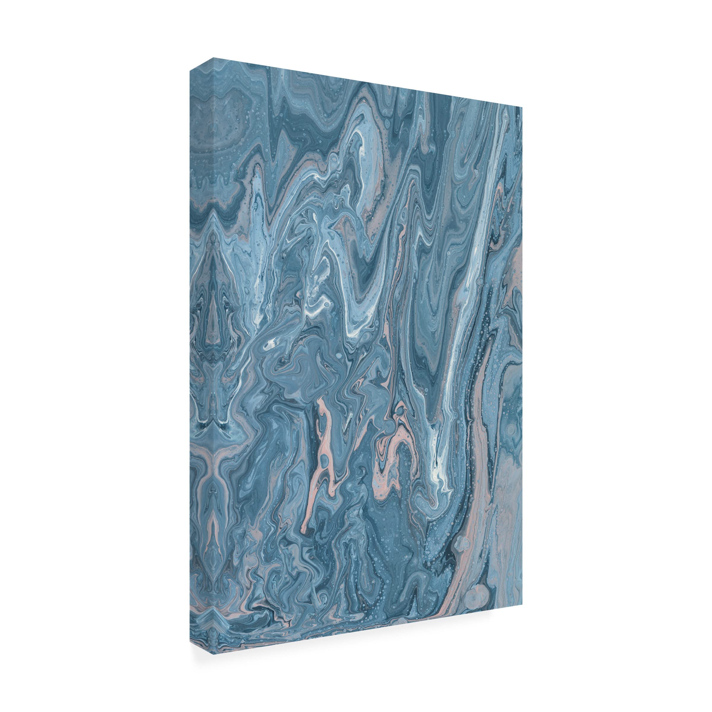Trademark Fine Art 'Unconfined II' Canvas Wall Art by Regina Moore - Modern Abstract Painting for Living Room, Bedroom & Office Decor