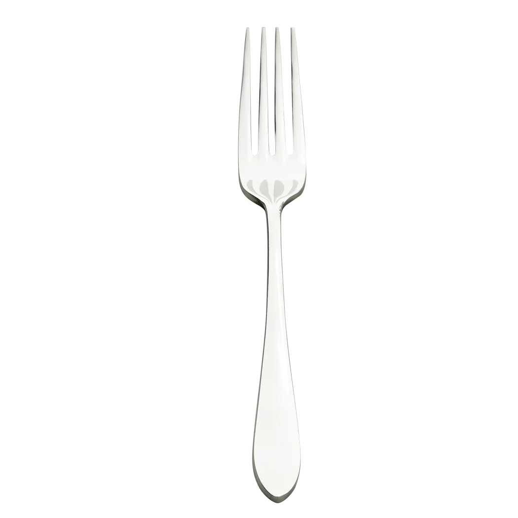 Browne Eclipse European Style Dinner Fork Set of 50 - 2105 Stainless Steel Flatware for Fine Dining, Restaurants & Catering Events