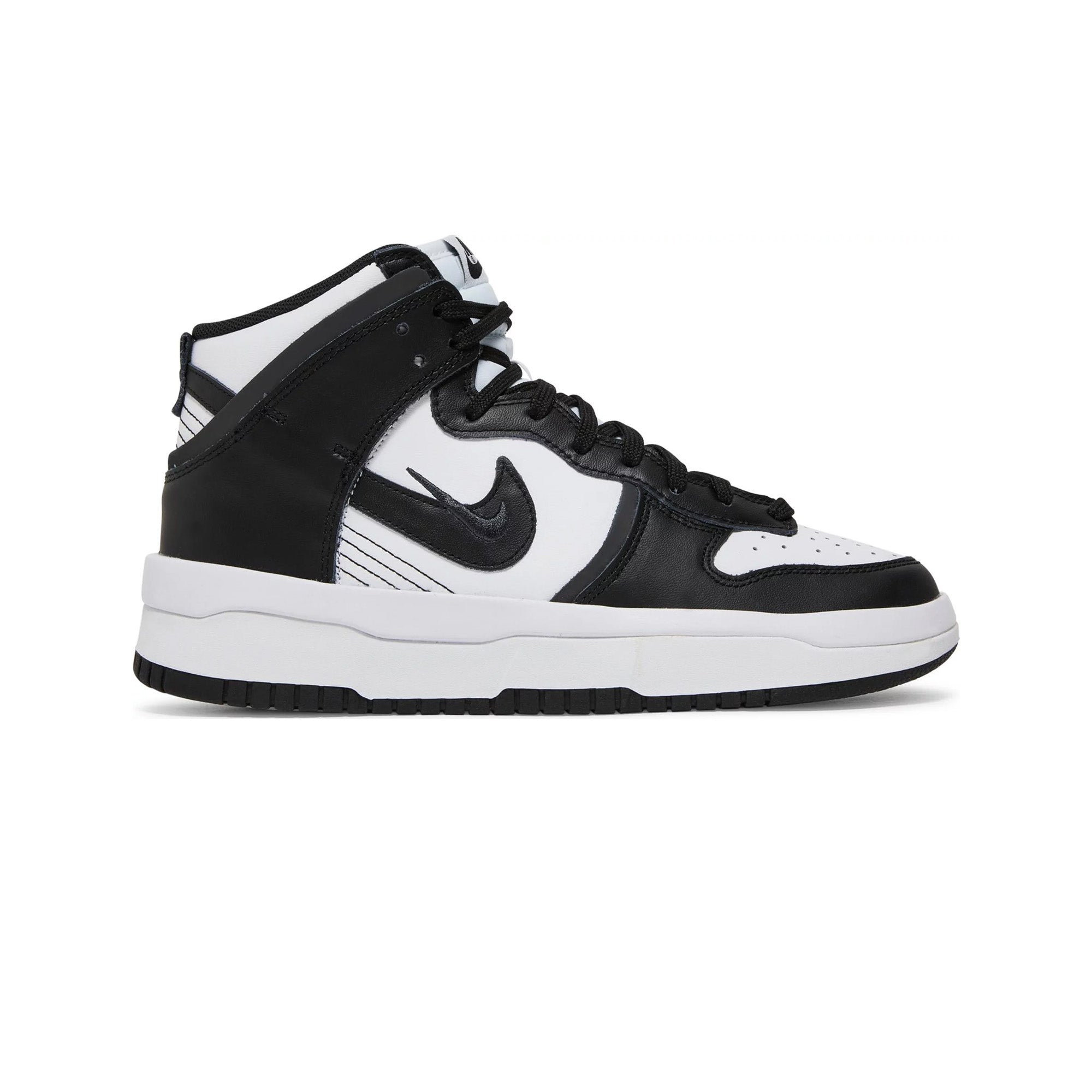 Nike Dunk High Up 'White Black' Women's Shoes (2022) - Stylish Sneakers for Casual Wear, Street Fashion & Everyday Comfort