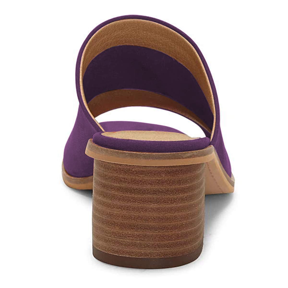 YDN Women's Casual Open Square Toe Slip-On Slippers - Chunky Stacked Low Heel Mules for Summer, Date Night & Everyday Wear | Comfortable House Shoes for Women