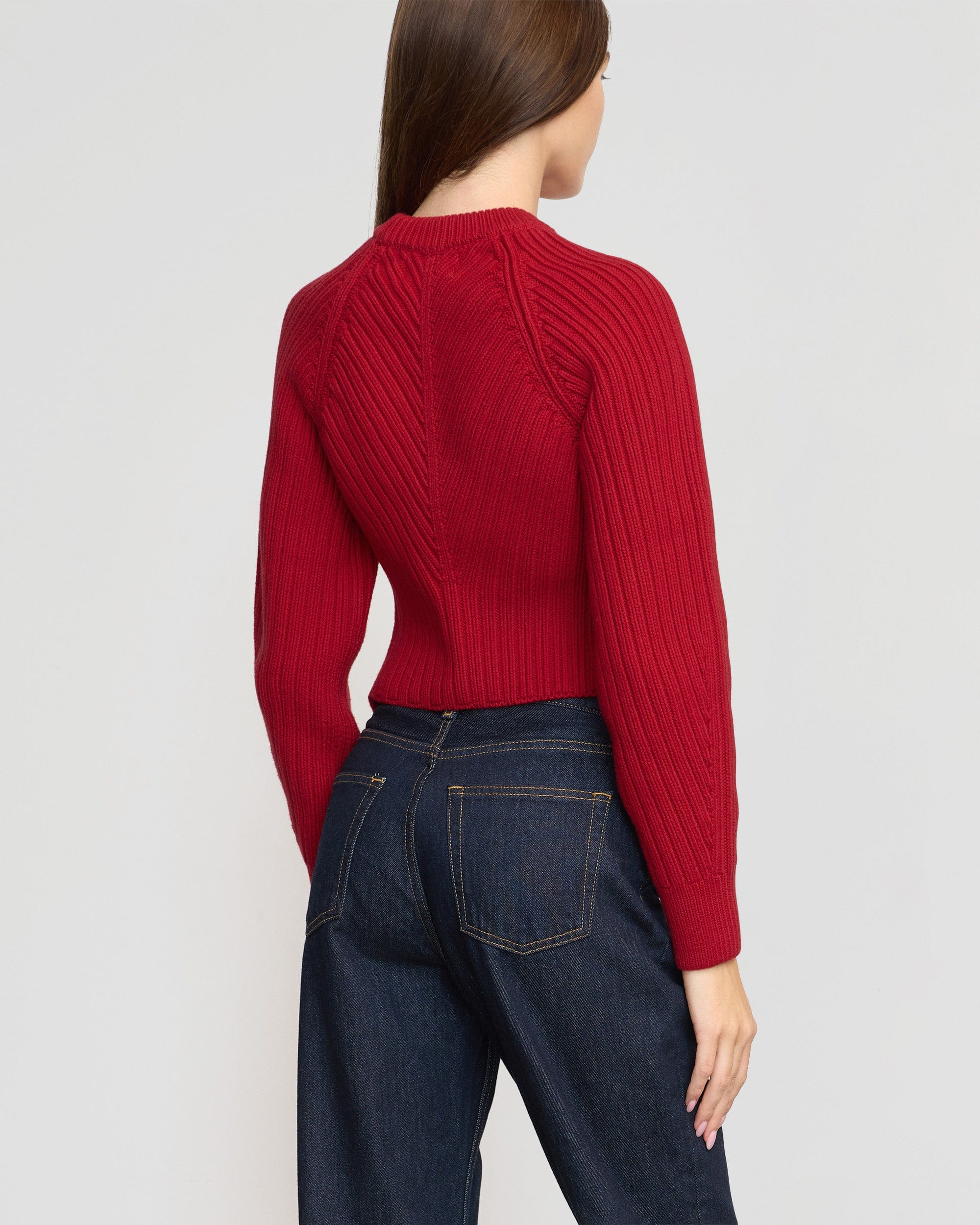 Iona Organic Cotton Cropped Sweater for Women | Soft & Breathable | Perfect for Spring & Fall Layering | Casual Outfits & Weekend Wear