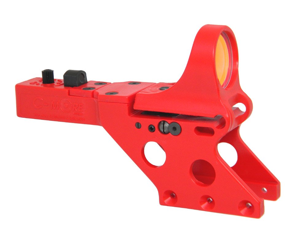 C-MORE Systems Serendipity Red Dot Sight with Standard Switch - 1-Inch Frame Width | Pistol & Rifle Optic for Shooting, Hunting & Tactical Use