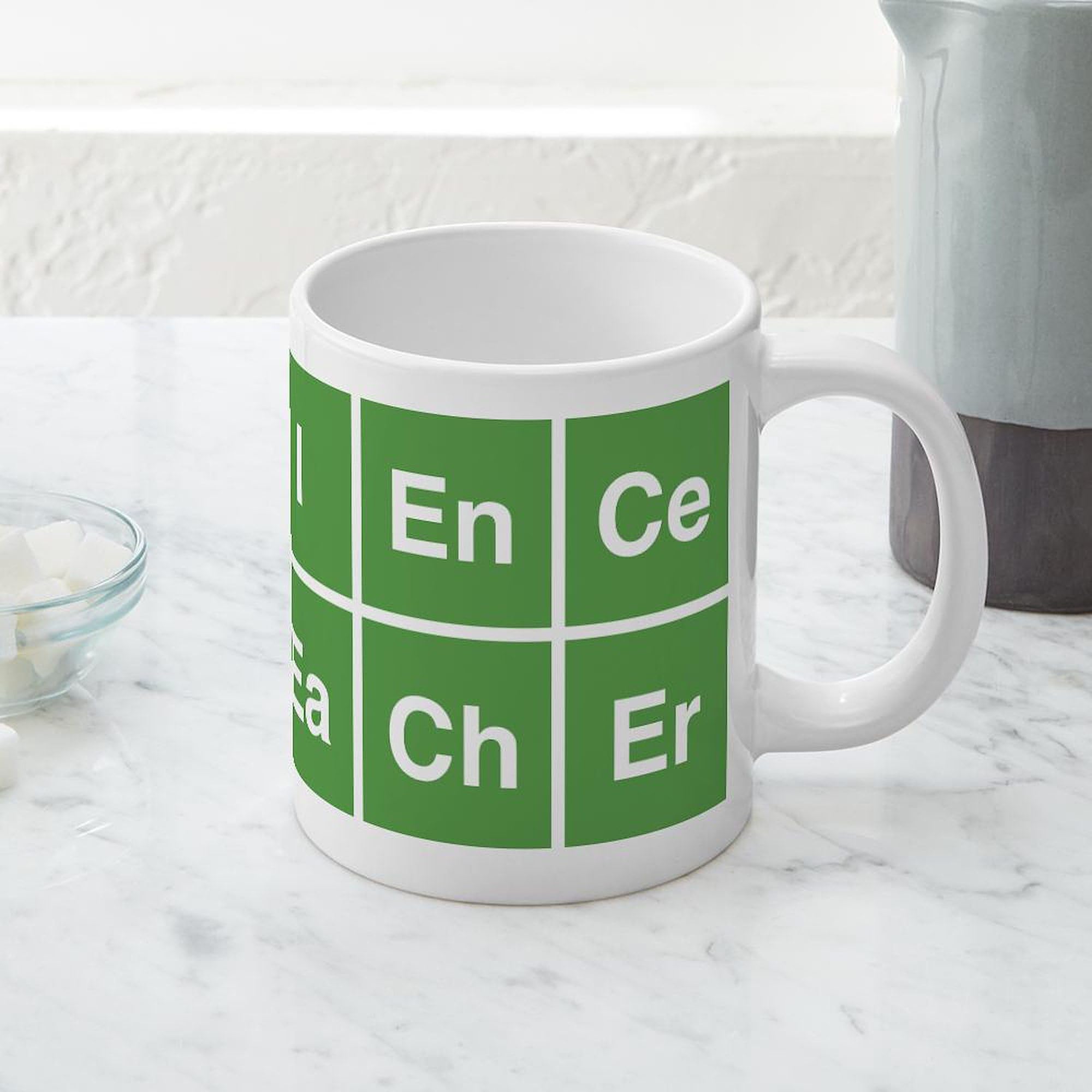 Science Teacher 20 oz Ceramic Coffee Mega Mug - Large Insulated Coffee Cup for Teachers, Professors & Educators - Perfect for Classroom, Office or Home Use