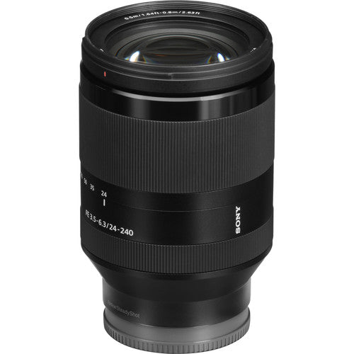 Sony FE 24-240mm f/3.5-6.3 OSS All-in-One Zoom Lens for Sony E-Mount Cameras - Perfect for Travel, Wildlife & Landscape Photography