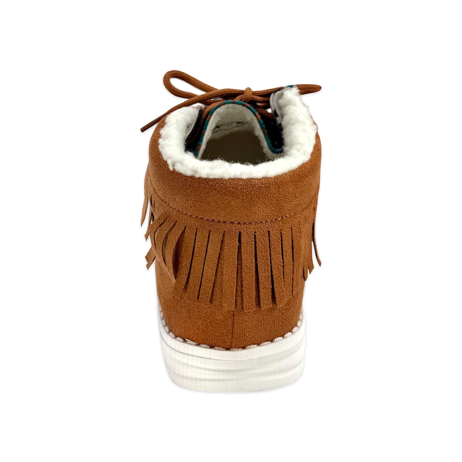 Women's Western Mesquite Fringed Moccasin Boots - Comfortable Cowgirl Ankle Boots for Country Dancing & Outdoor Adventures