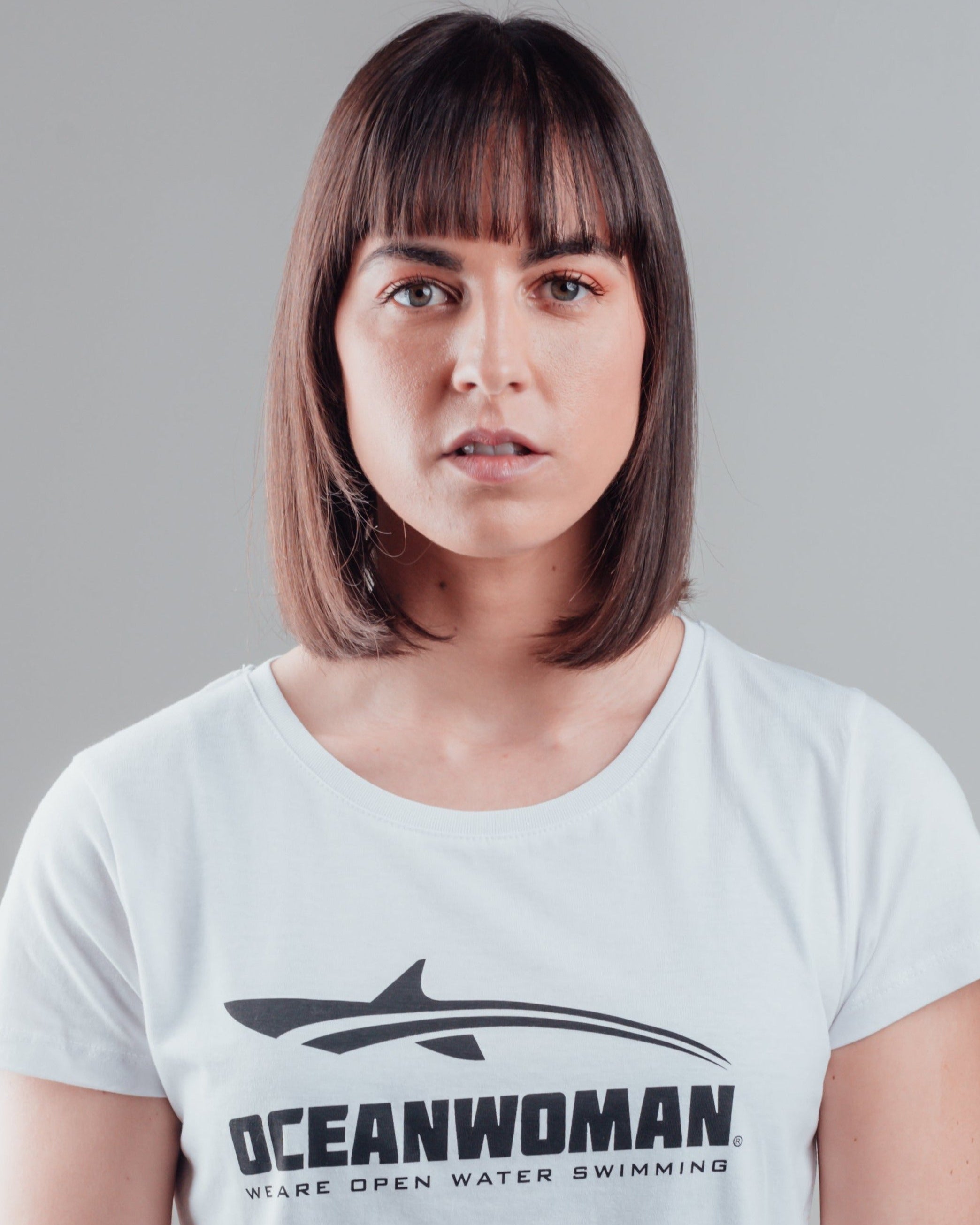 Women's Icon Graphic T-Shirt - White Oceanman Design | Casual Wear, Street Style & Everyday Outfits