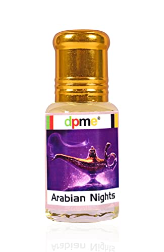 dpme ARABIC NIGHTS Attar - 6ml Concentrated Perfume Oil Roll-On with Authentic Arabian Scent | Long-Lasting Fragrance for Women & Men | Perfect for Daily Wear, Special Occasions & Gift Giving