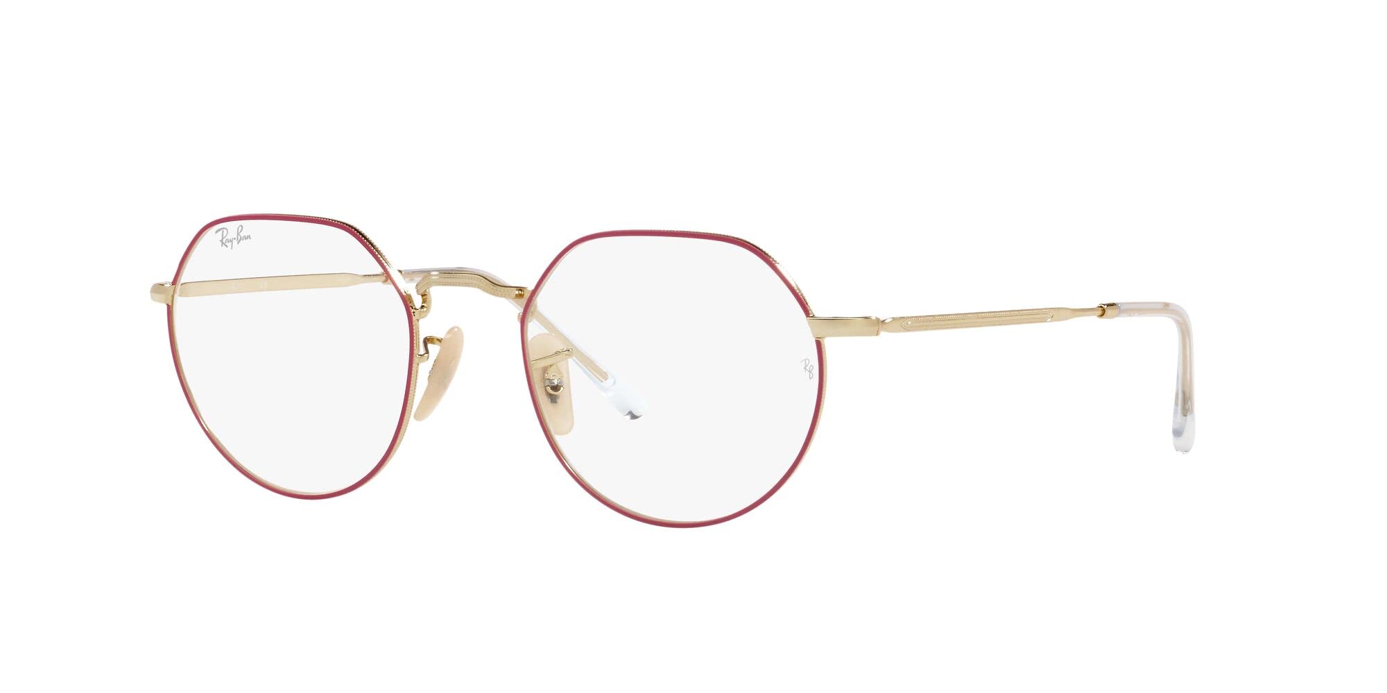 Ray-Ban Rx6465 Jack Round Prescription Eyeglass Frames - Classic Round Eyeglasses for Men & Women - Perfect for Reading, Work & Everyday Wear