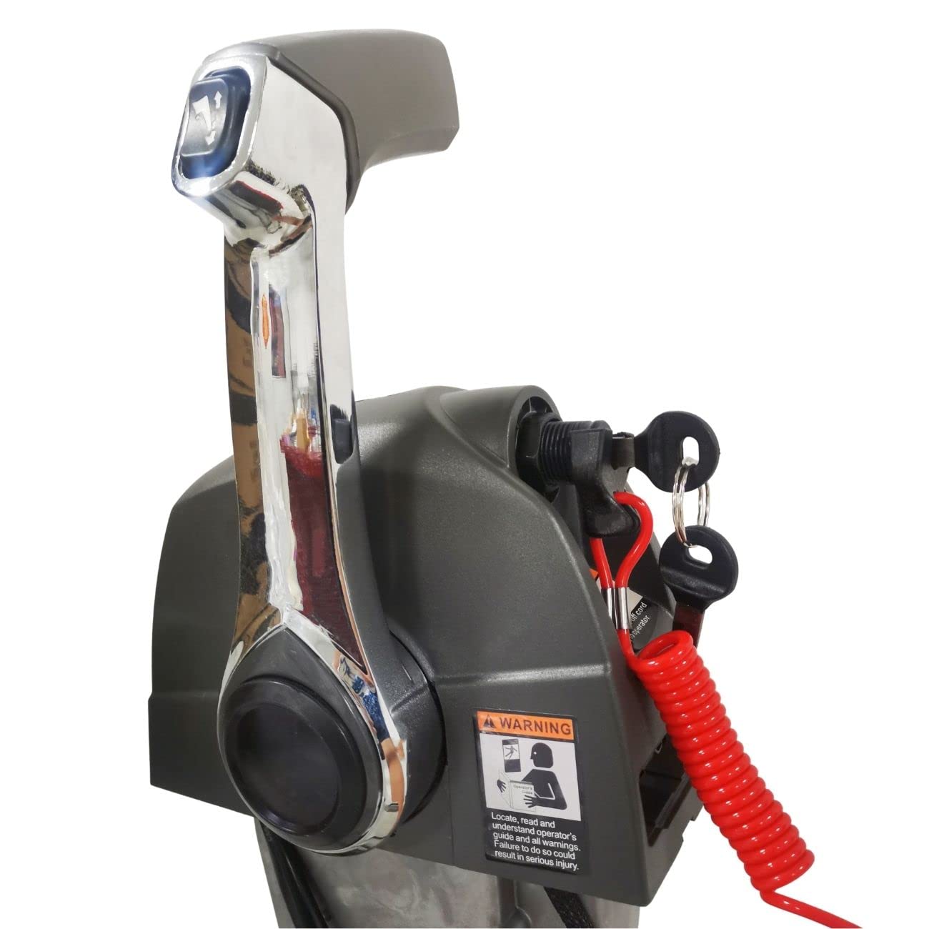 Evinrude & Johnson Outboard Remote Control Box with Throttle/Shifter & Tilt Switch - Standard Accessory Kit (5006182, 5006186) - Perfect for Boat Engine Control & Marine Maintenance