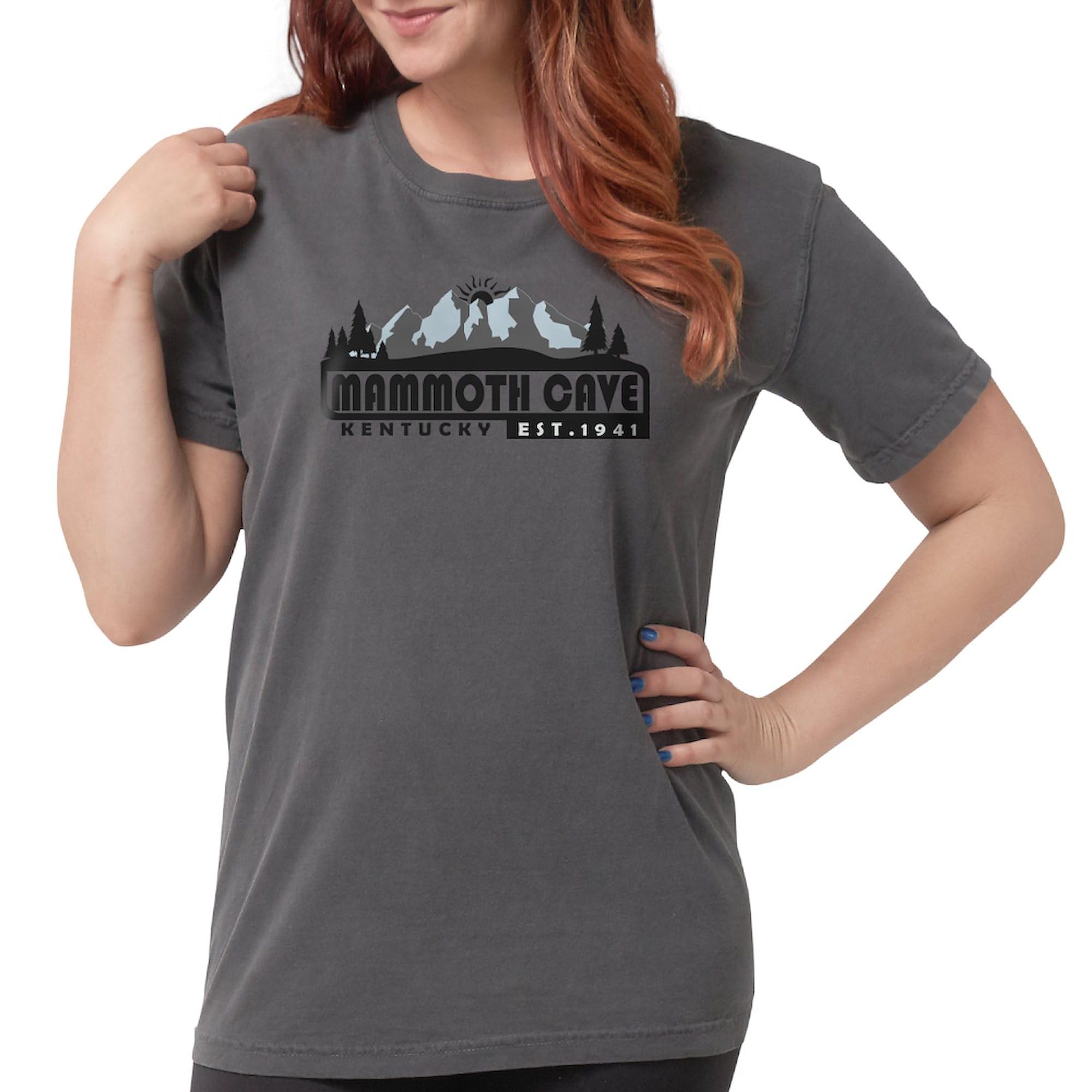 Mammoth Cave Kentucky T-Shirt for Women - Comfort Colors® Soft Cotton Tee - Perfect for Hiking, Travel & National Park Adventures