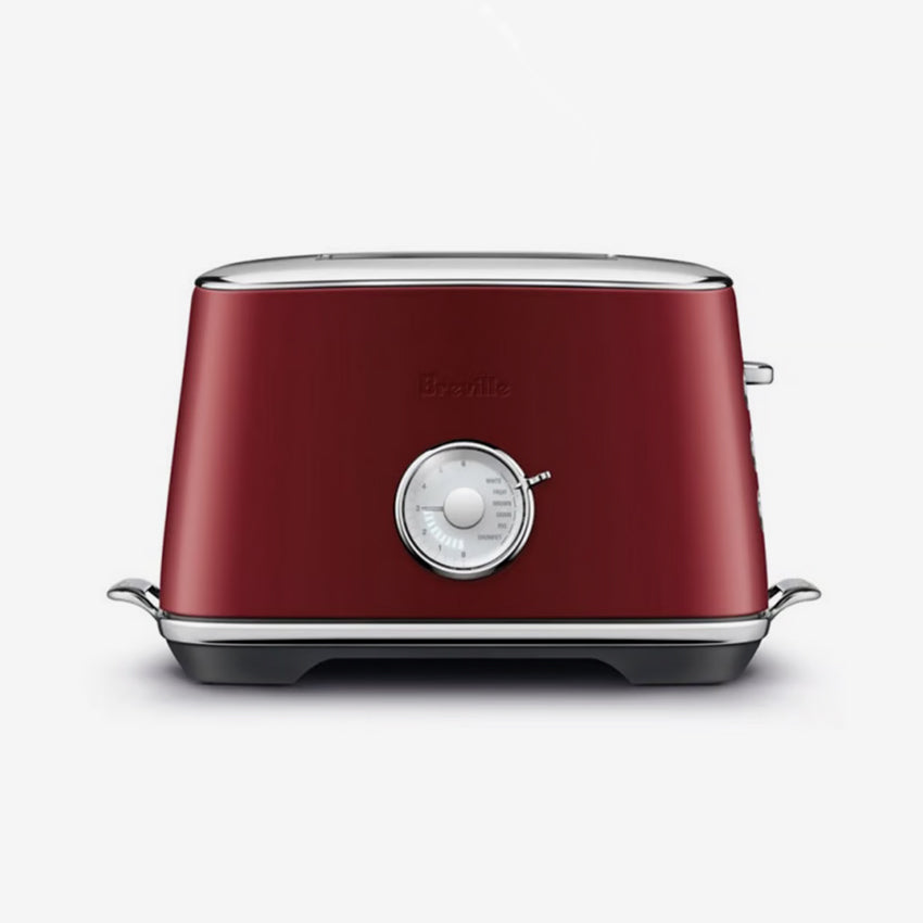 Breville The Toast Select Luxe 4-Slice Toaster - Stainless Steel, Custom Shade Control, Extra-Wide Slots - Perfect for Bagels, Waffles & Artisan Bread - Ideal for Breakfast, Brunch & Family Gatherings