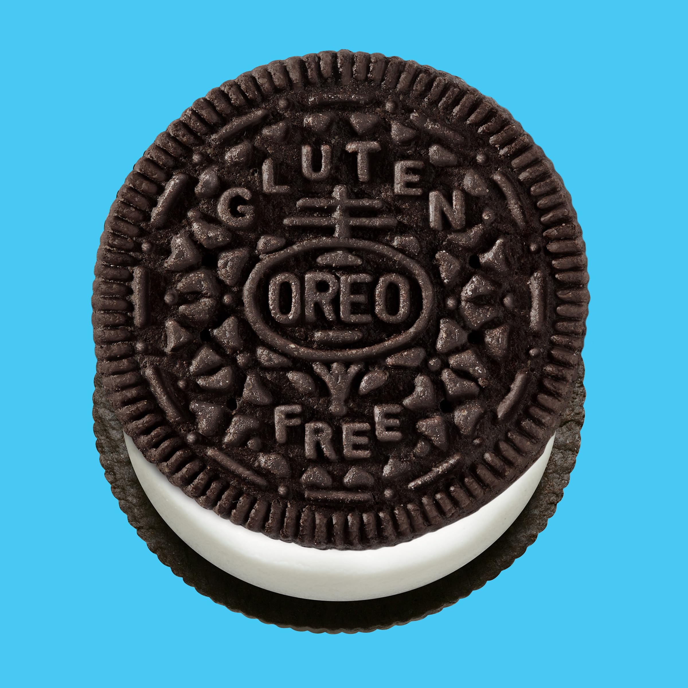 OREO Double Stuf Gluten Free Chocolate Sandwich Cookies - 12.47 oz Pack | Delicious Gluten Free Snacks for School Lunches, Parties & Desserts