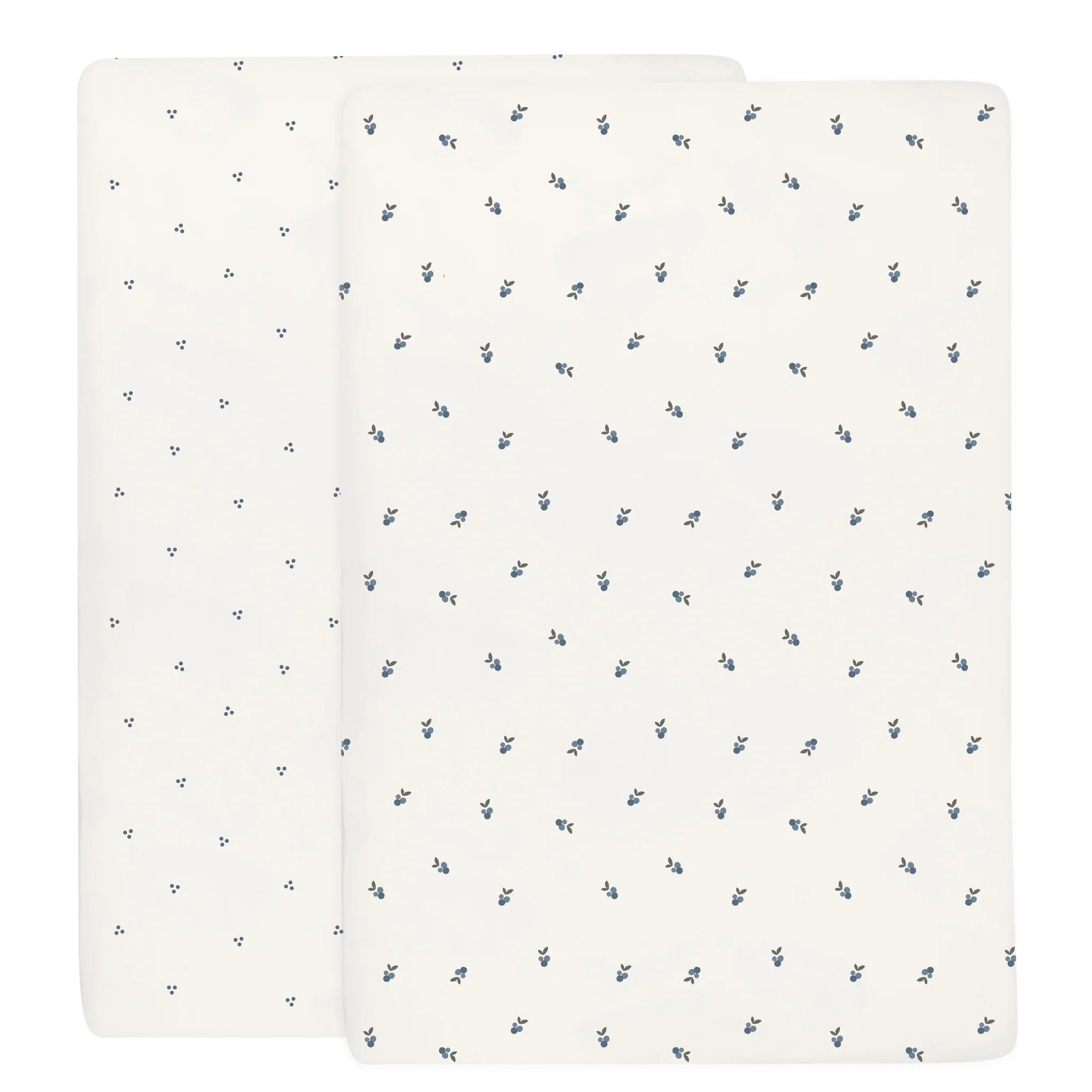 Elys & Co 2 Pack Waterproof Pack N Play Sheets - Soft & Breathable Crib Mattress Protector for Baby Bassinet, Playard, Travel Crib - Perfect for Daycare, Travel & Home Use