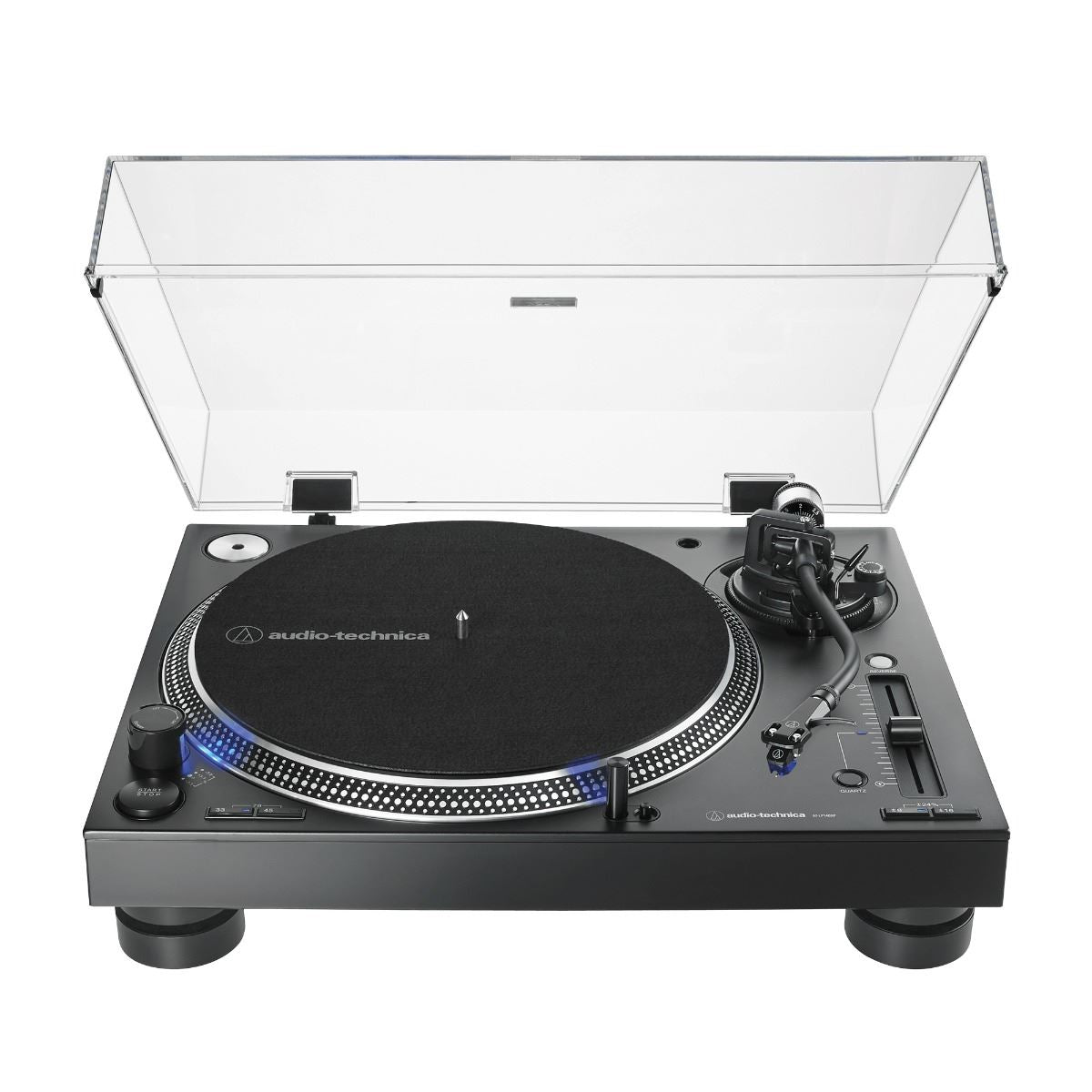 Audio Technica AT LP140XP Direct Drive Professional DJ Turntable - Open Box (Perfect for DJing, Home Studio Recording & Vinyl Enthusiasts)
