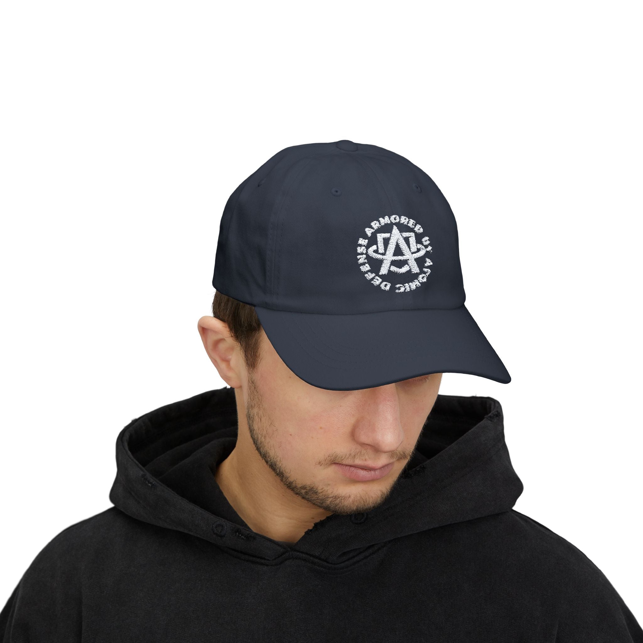 Atomic Defense Classic Dad Cap - Adjustable Cotton Baseball Hat for Men & Women - Perfect for Outdoor Activities, Sports & Casual Wear