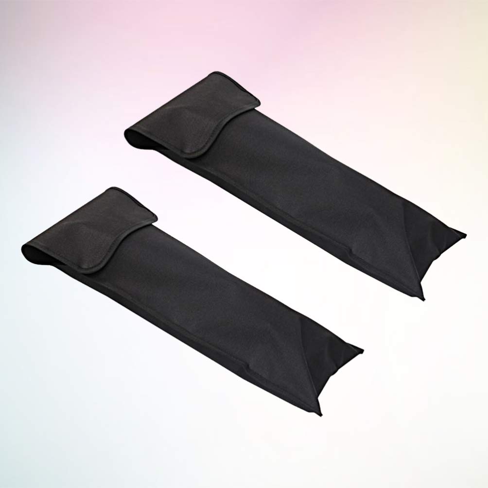 Cabilock 2-Piece BBQ Tool Holder Set - Foldable Barbecue Grill Accessories Pouch for Camping, Outdoor Cooking & Travel - Perfect for Backyard Grilling, Picnics & Tailgating Parties