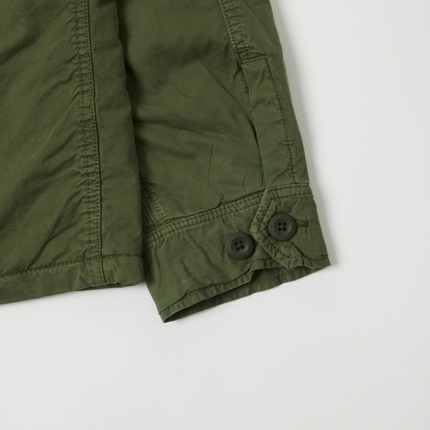 Hartford AYD6121 Jonah Military Jacket - Army Green Tactical Coat for Outdoor Adventures, Hiking & Casual Wear