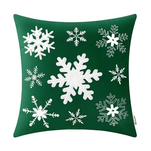 Christmas Green-snowflake