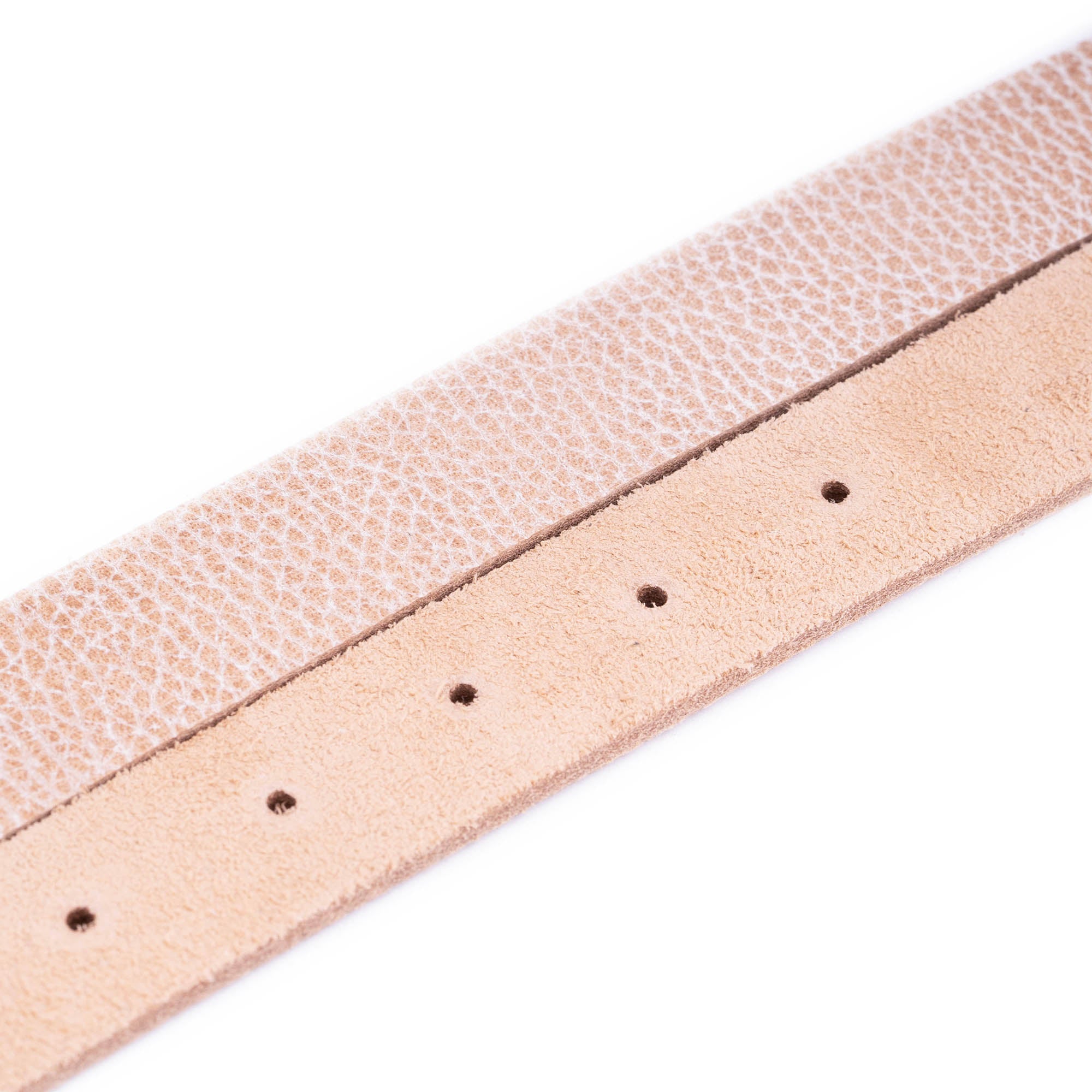 2.5 cm Beige Genuine Leather Belt Strap for Dunhill Buckles - Women's Replacement Accessory - Perfect for Office, Casual Wear & Gift Giving