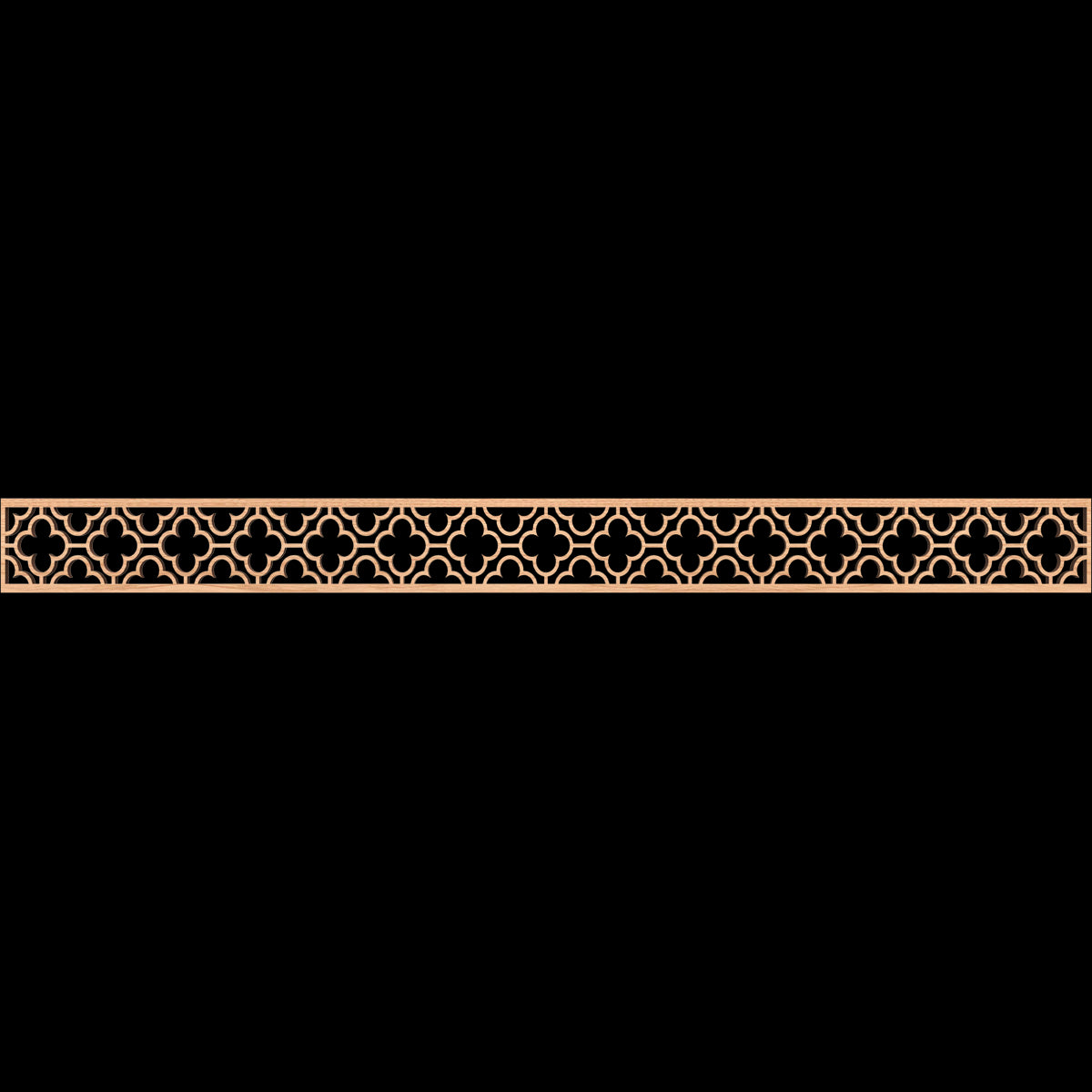 Chicago Fretwork Moulding - Decorative Wood Trim for Home & Furniture | Perfect for Crown Moulding, Wall Paneling and DIY Interior Design Projects