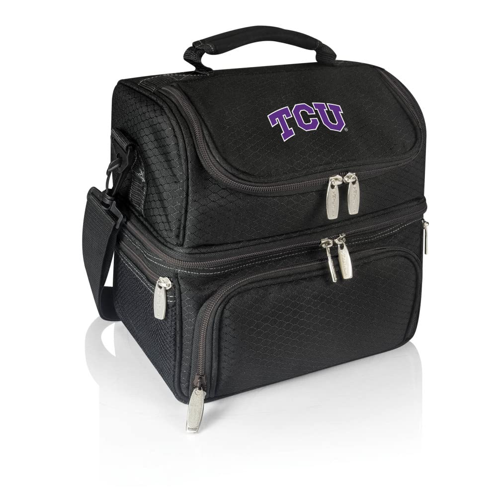 PICNIC TIME NCAA Nebraska Cornhuskers Pranzo Insulated Lunch Box Cooler Bag with Picnic Set - Official Collegiate Lunch Tote for Work, School & Outdoor Activities