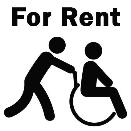 Lightweight Folding Wheelchair for Rent & Extension - Portable Mobility Aid for Seniors, Travel, and Post-Surgery Recovery
