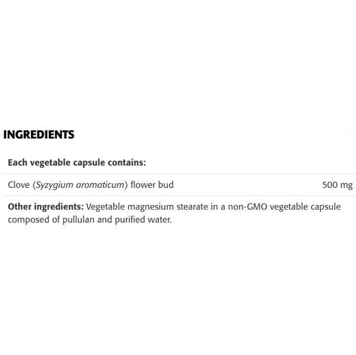 New Roots Cloves 500mg 100 Veggie Caps - Pure Clove Supplement for Immune Support & Oral Health - Perfect for Cooking, Tea, and Natural Remedies