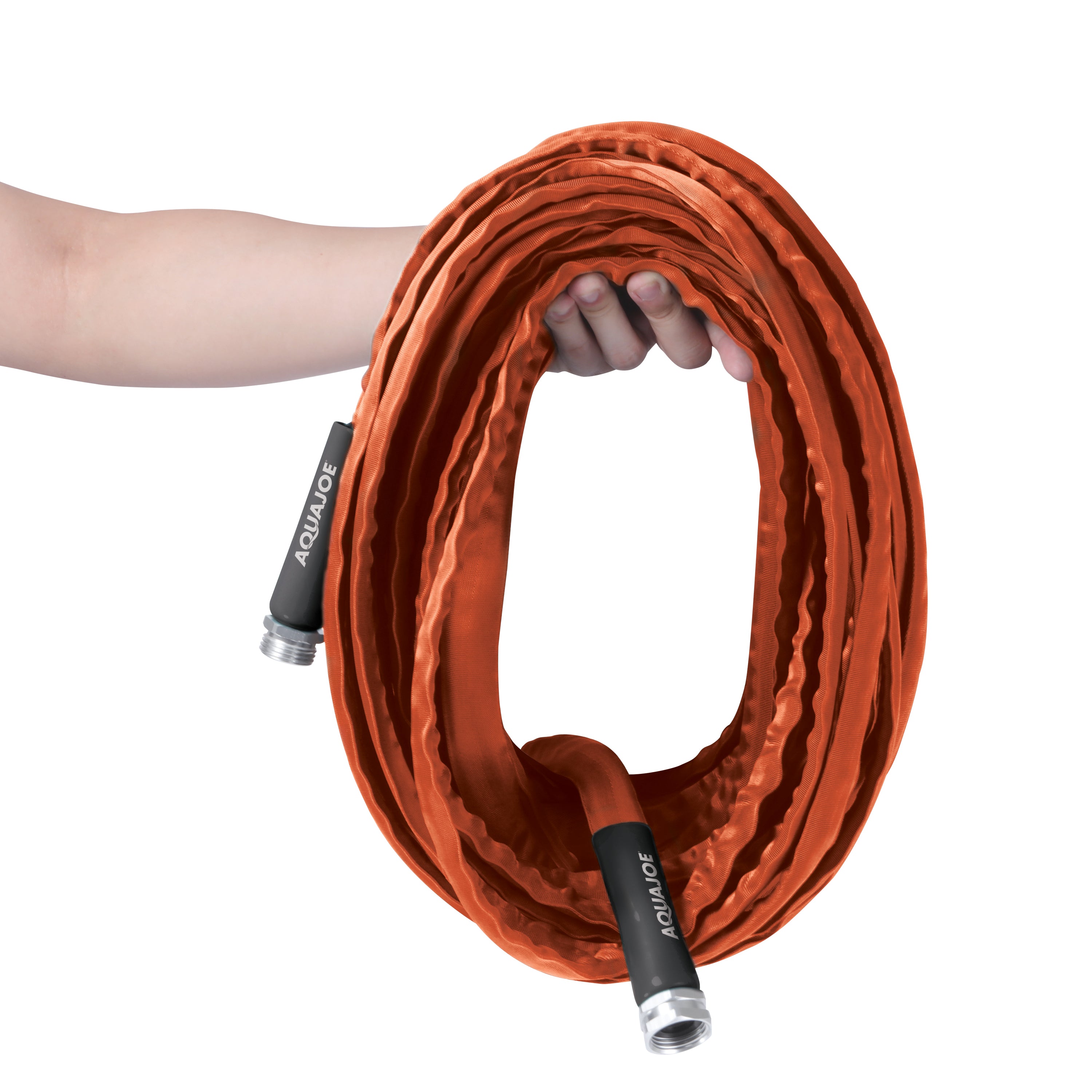 Aqua Joe Garden Watering Bundle - 75ft Heavy Duty Expandable Hose with Adjustable Watering Wand for Lawn, Plants & Outdoor Cleaning | Perfect for Gardening, Car Washing & Backyard Use