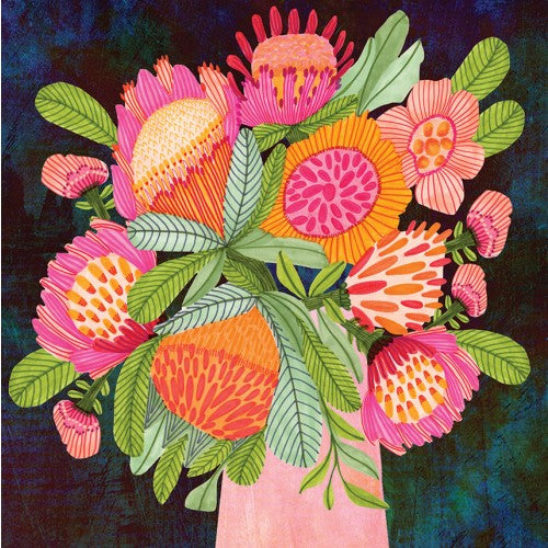 Kirsten Katz Greeting Cards - Beautiful Bush Blooms Floral Design for Birthdays, Anniversaries & Thank You Notes | Perfect for Gifting & Home Decor