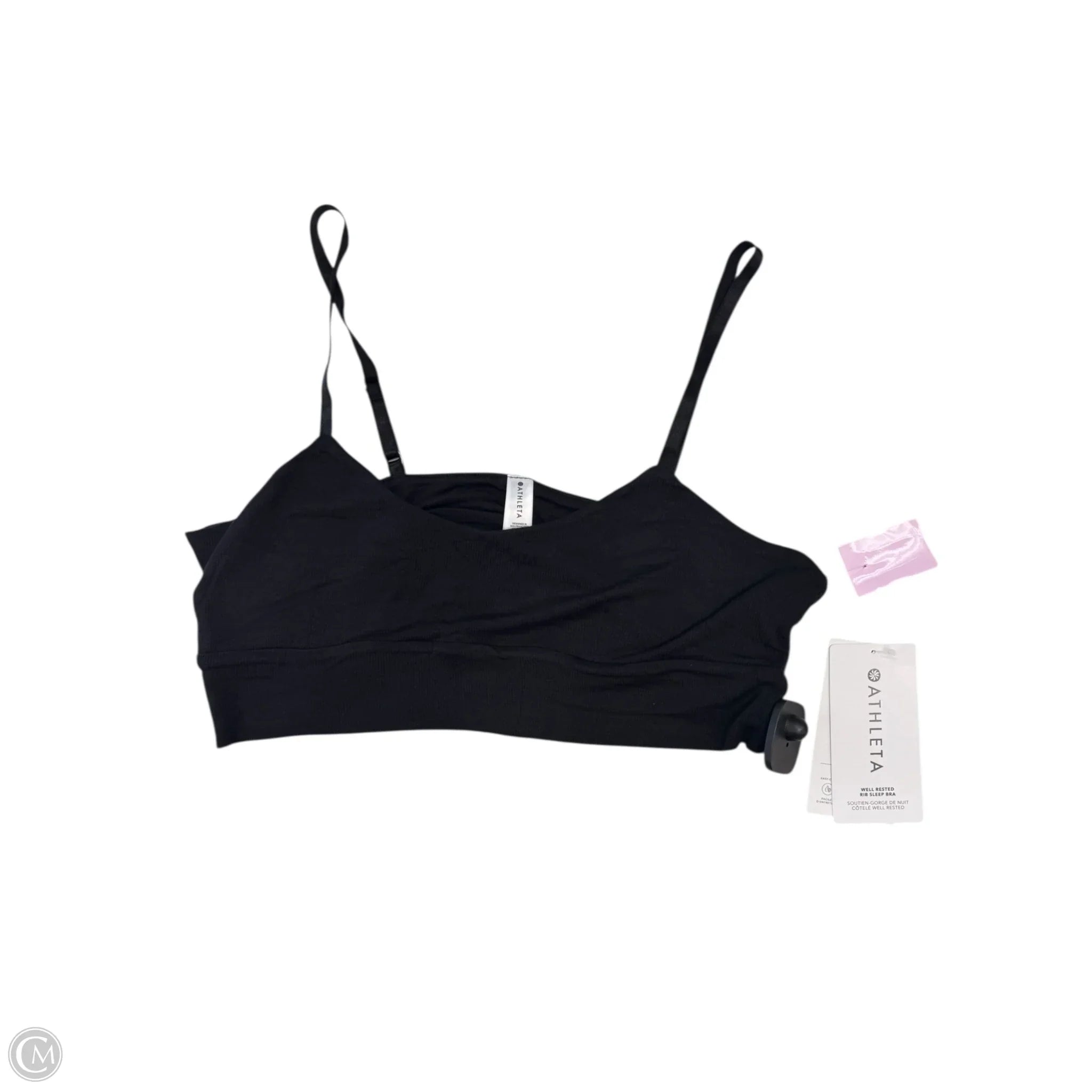 Athleta High-Performance Black Athletic Bra for Women - Size XL - Perfect for Yoga, Running & Gym Workouts