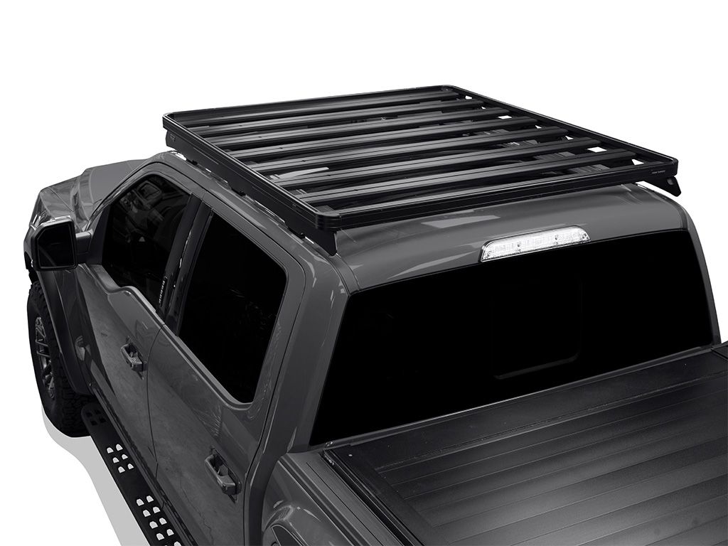 09 Current Ford Raptor Slimline II Low Profile Roof Rack Kit - Heavy Duty Aluminum Alloy Roof Rack System for Pickup Trucks | Perfect for Camping, Off-Roading & Outdoor Adventures